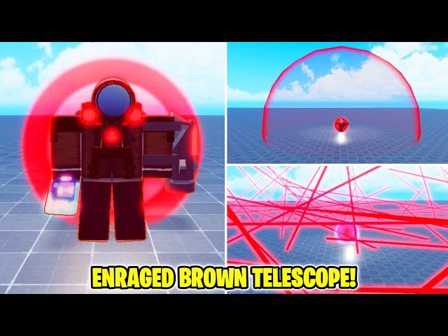 How to get ENRAGED BROWN TELESCOPE + TESLA WOMAN MUST DIE BADGE in SUPER BOX SIEGE DEFENSE! (ROBLOX)
