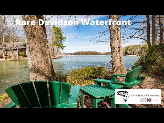 Davidson NC Home for Sale Waterfront in Spinnaker Cove