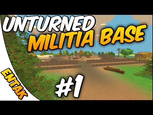 Unturned 3.0 Update  New Items & Map Build - New Area "Militia Compound"