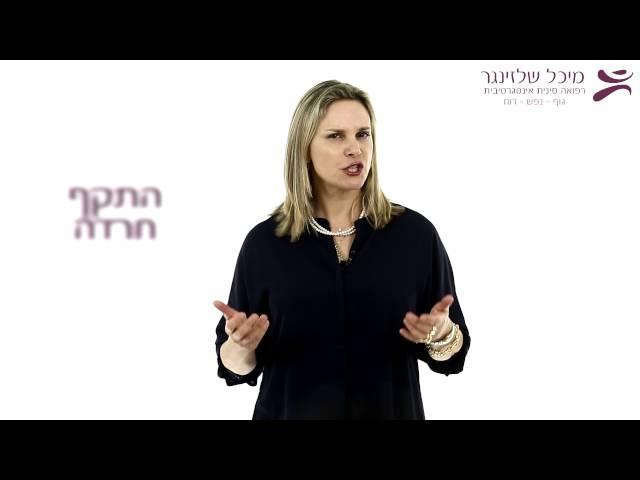 טיפול טבעי בחרדות - מיכל שלזינגר