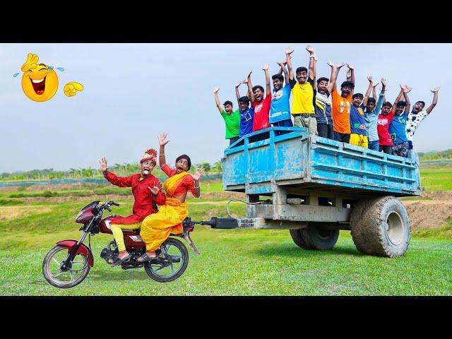 Exclusive New Trending Comedy Video 2024  New Amazing Funny Video Episode 351 By Bidik Fun Tv