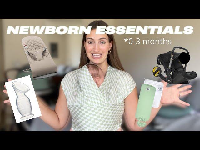 NEWBORN ESSENTIALS! *must haves I use every day as a first time mom