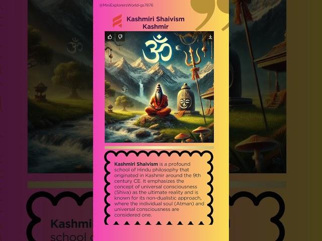 Kashmiri Shaivism: Exploring the Essence of Hindu Philosophy