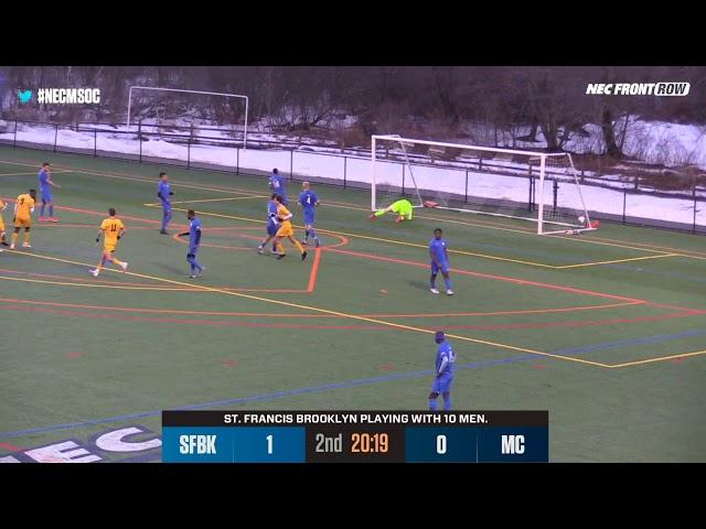 MSOC: Merrimack Men's Soccer Highlights vs. St. Francis Brooklyn (3-1-21)