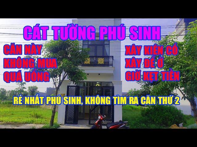 Bán Nhà Cát Tường Phú Sinh Siêu Rẻ | 1 Trệt 1 lầu Giá Ngộp Chỉ 1 tỷ 550tr Bán Nhanh Trong 5 ngày