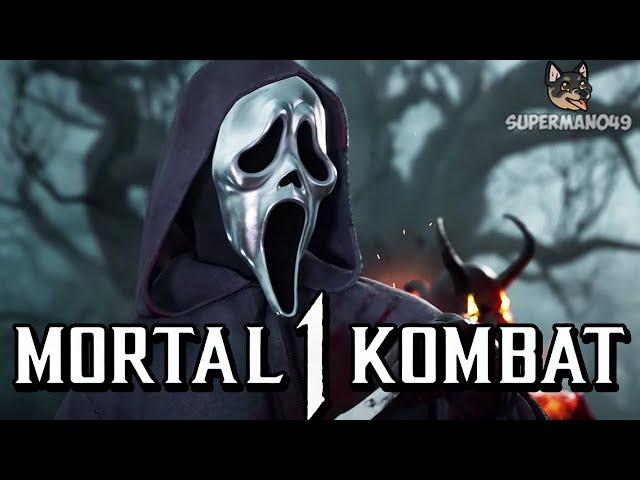 THE BEST GHOSTFACE BRUTALITY! - Mortal Kombat 1: "Ghostface" Gameplay (Ghostface DLC)