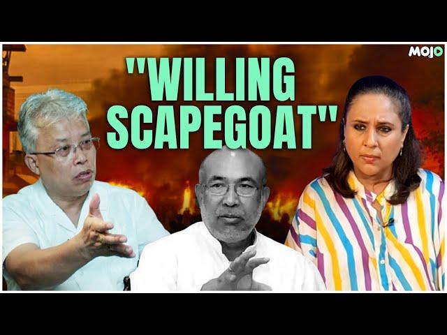 Manipur I Manipur Drone Attack I "Biren Singh A Scapegoat" I Manipur MP Bimol Akoijam I Barkha Dutt