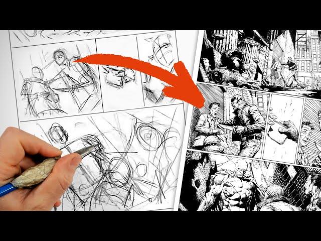 Sketching Figures, Perspective, and Panels with David Finch