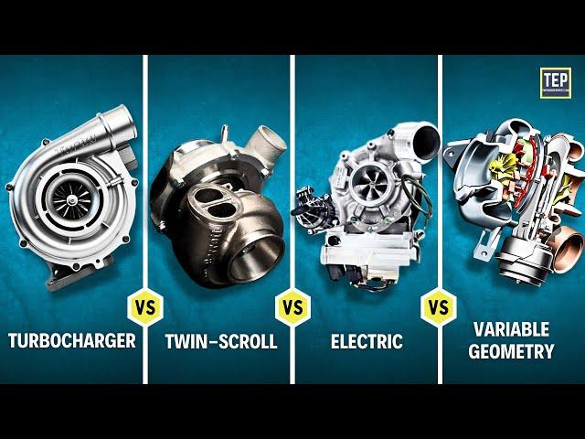 Turbochargers Explained | How Single, Twin-Scroll, VGT & Electric Turbocharger Works?