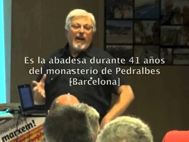 Reír y no parar. Vea a un líder de la ANC contando la historia nacionalista de Cataluña.