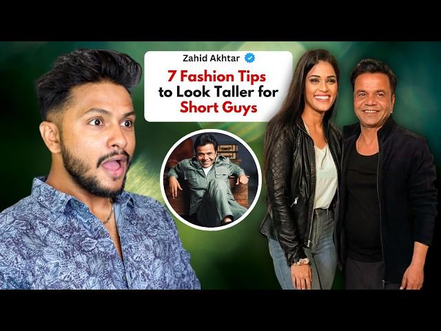 7 Essential Fashion Tips for SHORT HEIGHT Guys to Elevate Your Style | Zahid Akhtar