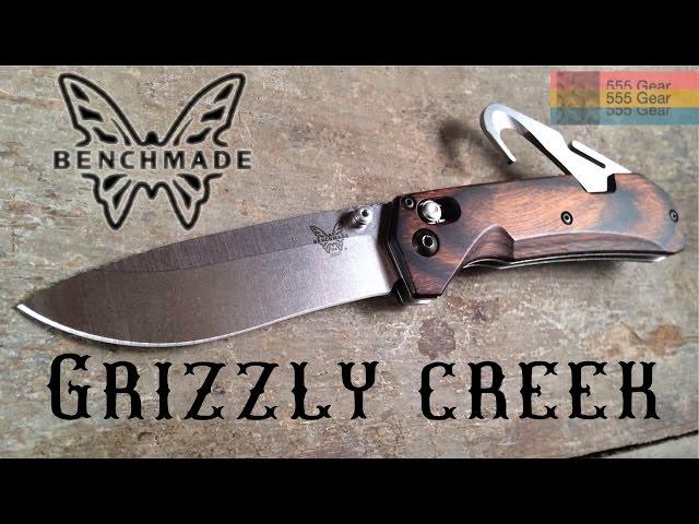 Review: Benchmade Grizzly Creek Folding Knife w/ Gut Hook "Hunter's Helper" Model 15060-2