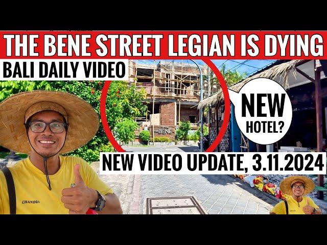 The Bene street Legian Bali, This street is dying  need more visitors