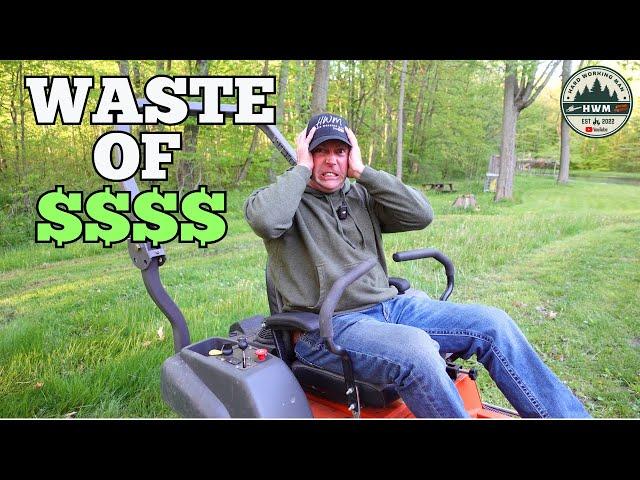 Commercial Zero Turn Lawn Mower FAIL! It Only Lasted 100 Hours