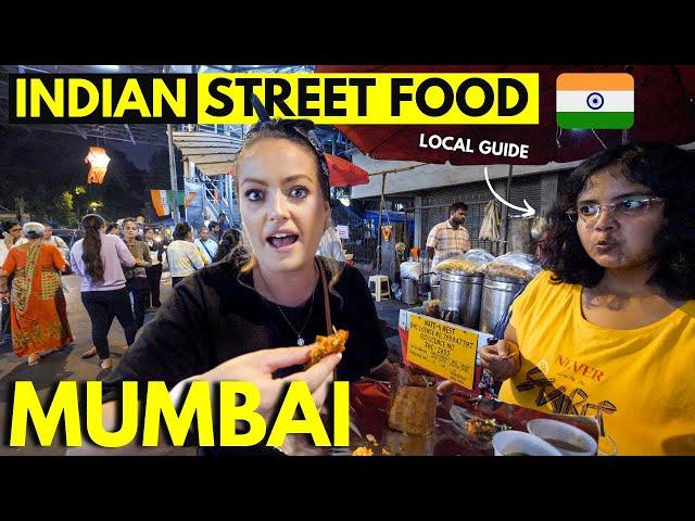 We Try Indian Street Food in MUMBAI (Local Guide shows us all the BEST STREET FOOD)