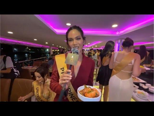 JUST IN: Miss Grand International 2024 Philippines CJ Opiaza Interview at  the Meridian Cruise