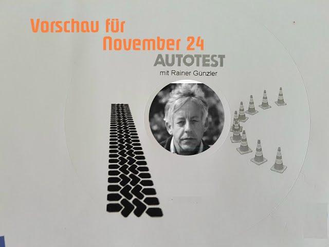 Autotest - Vorschau November 24