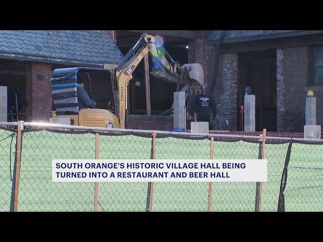 Historic South Orange building to be turned into restaurant and beer hall