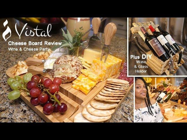 Vistal Cheese Board Review & Wine Rack DIY