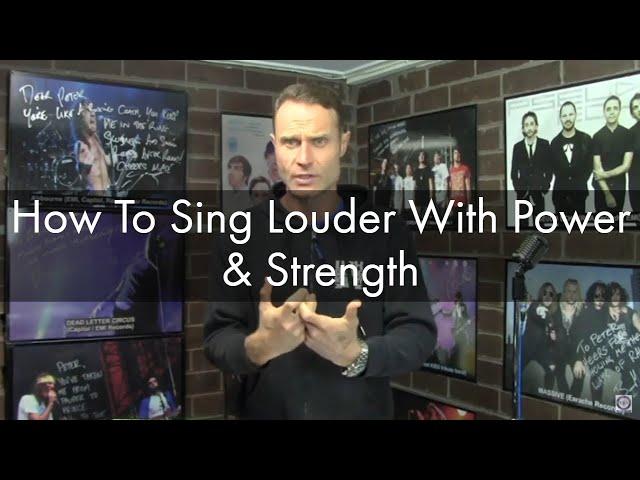 ASK VSA PODCAST - How To Develop Vocal Power, Strength & Sing Louder