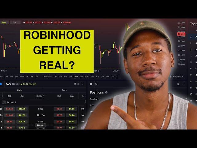 I Tried Robinhood Legend...Here are My First Impressions