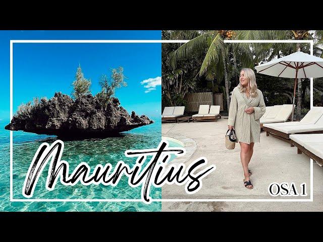 MAURITIUS, OSA 1 | DELFIINIEN KANSSA UINTIA,  RUOKAA & RENTOUTUMISTA PARATIISISSA | Katri Konderla