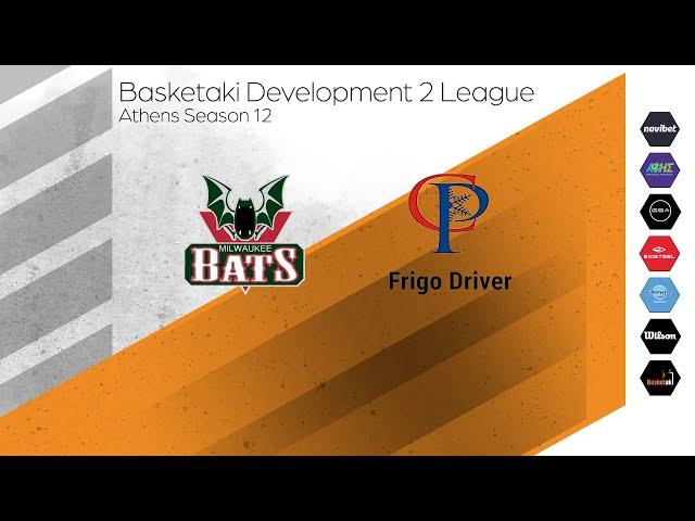 Basketaki The League - Milwaukee Bats Vs Frigo Driver (19/10/2024)