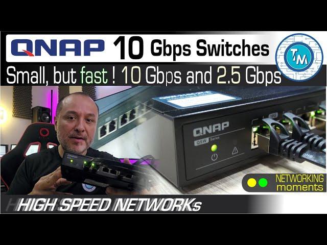 10 Gbps QNAP Switch - How to create your 10 Gigabit network at an affordable price? - QSW-2104-2T-A