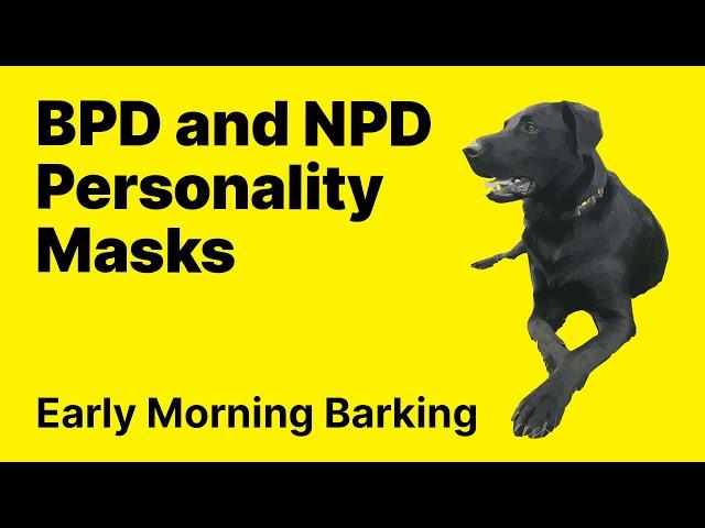 BPD and NPD Personality Masks | BPD & NPD | Borderline & Narcissistic Personality Disorder