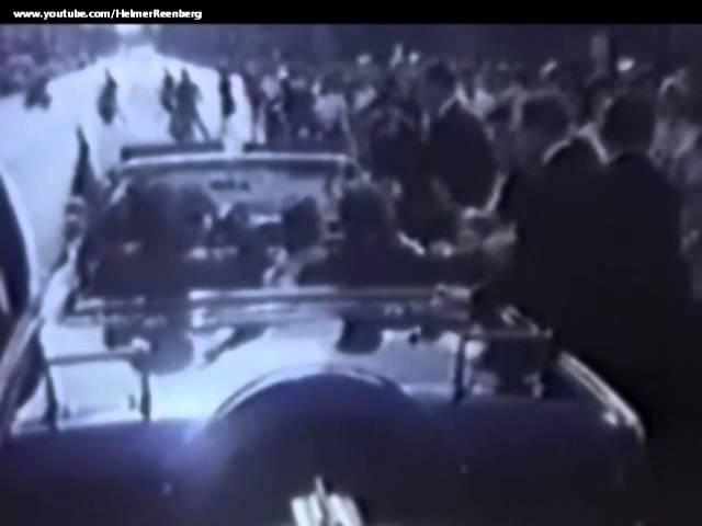 November 21, 1963 - President John F. Kennedy's aide Dave Powers rare film from San Antonio, Texas