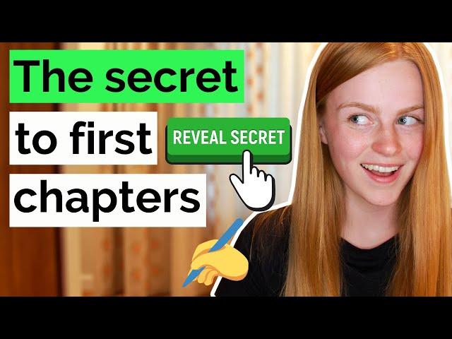 How to Write a STRONG FIRST CHAPTER: The Secret to Hooking Your Readers from the Very First Page