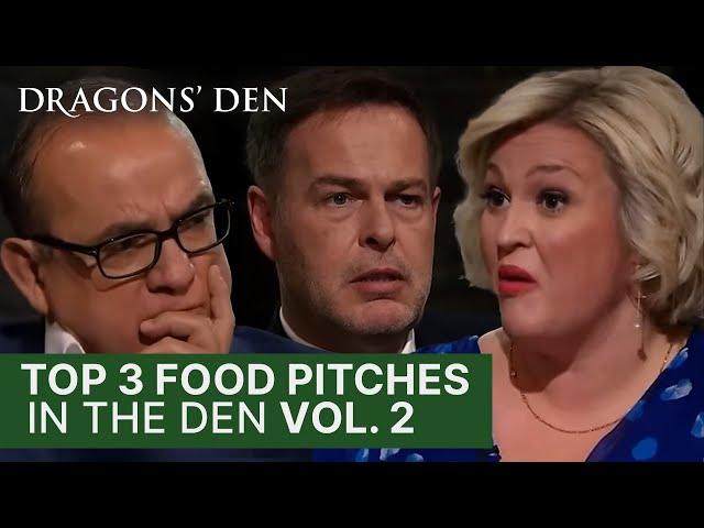 Top 3 Food Pitches In The Den | Vol.2 | Dragons' Den