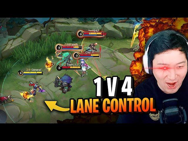 Crazy Markman lane management Gosu General's Bruno | Mobile Legends