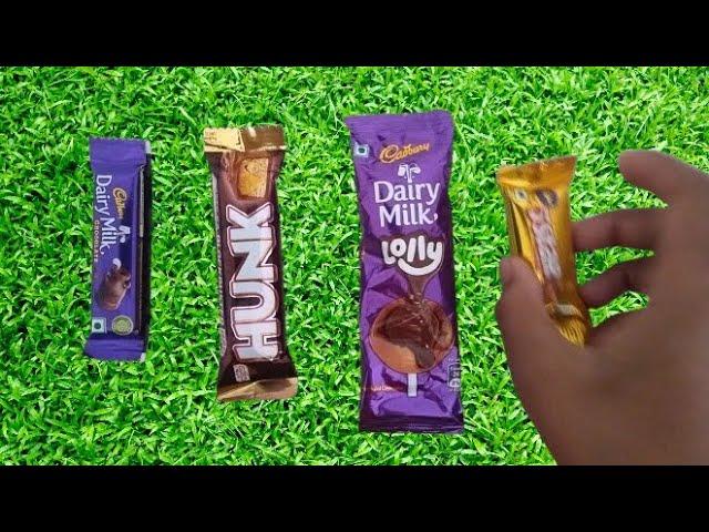 unboxing dairy milk and toffee chelenge video