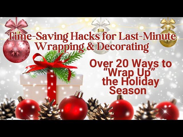 Over 20 Ways to Wrap Up Things for the Holidays! #christmas