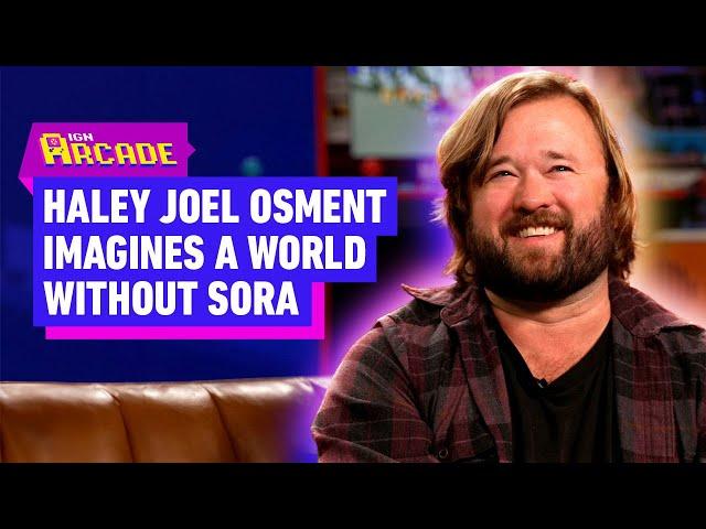 Haley Joel Osment Plays Kingdom Hearts and Gets Ready to Say Goodbye to Sora | IGN Arcade