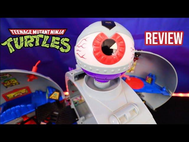 TMNT Technodrome - 1990 Playmates Playset - Short Review