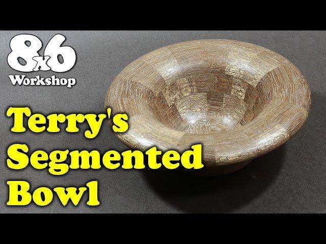 Terry's Bowl Segmented Woodturning -70 Year Story of Love