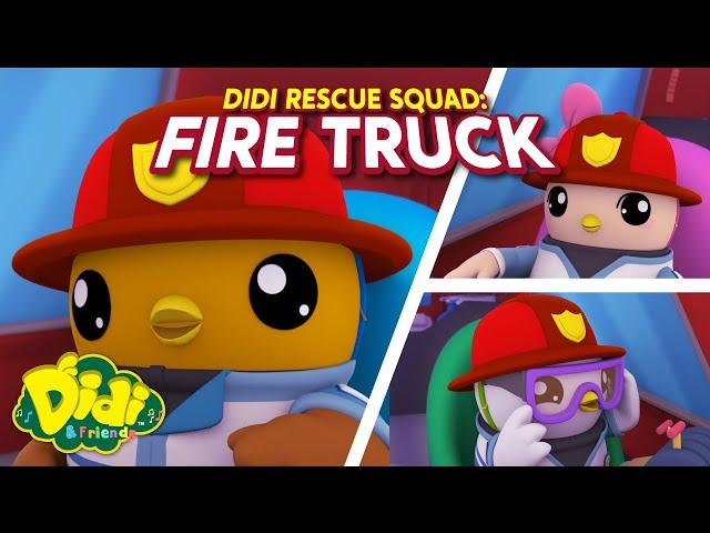 Didi Rescue Squad: Fire Truck | Fun Family Song | Didi & Friends Song for Children