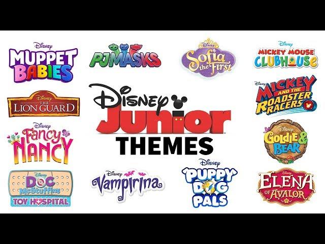 Theme Songs! Compilation | @disneyjr