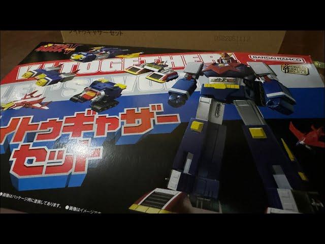 LIVE : Shokugan Modeling Project Voltes V DX Unboxing and Build (Part 1)