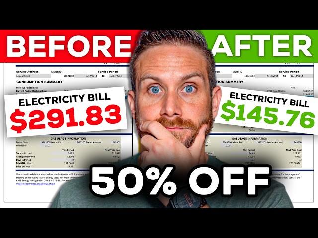 Cut Your Gas & Electric Bill in Half in 10 Minutes