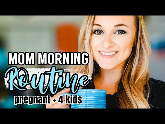 REAL HOMESCHOOL MOM MORNING ROUTINE // Pregnant + 4 Kids // Our Daily Flow