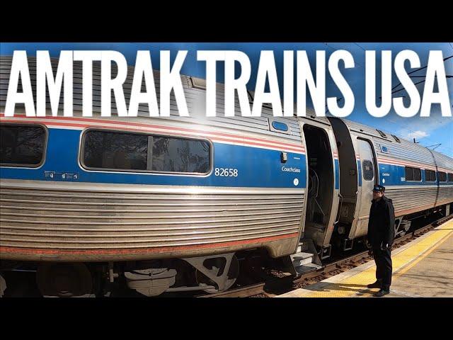 Are Amtrak trains any good? Find out on this return journey between New York and Mystic Connecticut!