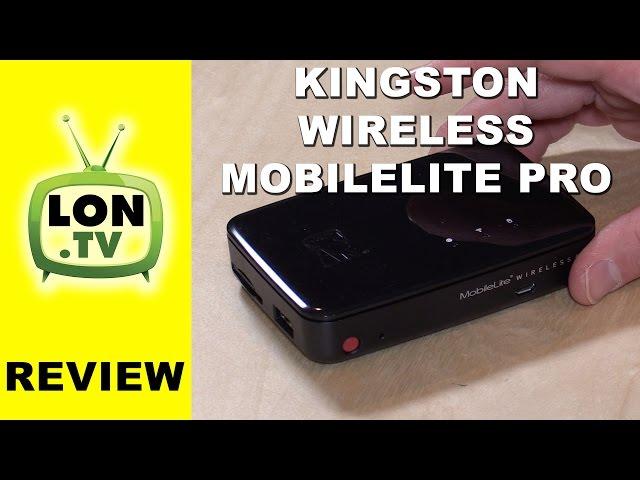 Kingston MobileLite Wireless Pro / G3 Review and How To - MLWG3/64  MLWG3