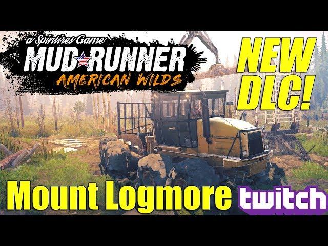 Mudrunner: American Wilds DLC - Mount Logmore - Hardcore Multiplayer!