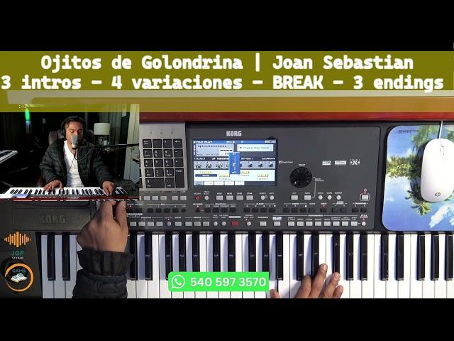 Ojitos de Golondrina Joan Sebastian Ritmos Korg PA