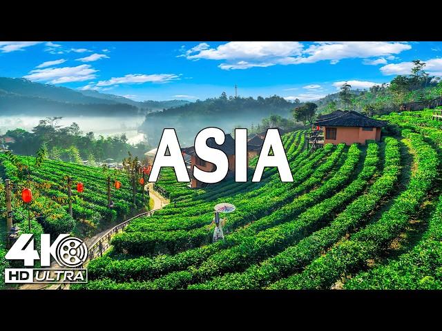 Wonders of ASIA  Top 30 Famous Places in ASIA  Travel Video 4K