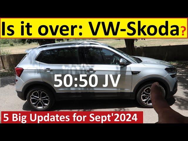 IS SKODA-VW IN TROUBLE ? 5 Big Updates in Sep'2024 with Scrap Policy