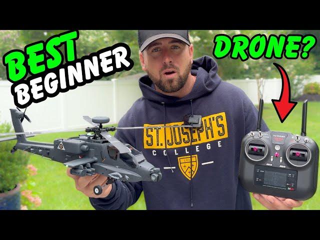 RC Helicopter is EASIER to fly than a DRONE!